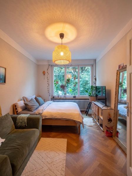 Dis zuekünftige Zimmer gäge Inmehof