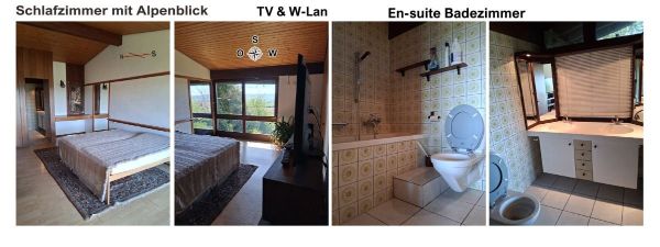 Master Bedroom mit TV und Internet Anschluss