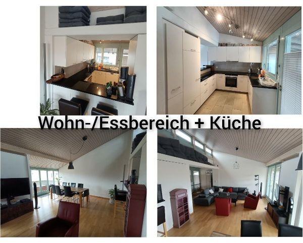 Wohn-/Essbereich + Küche