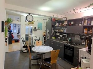 Küche in Wohnungsmitte