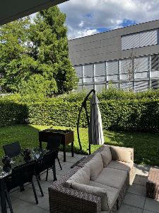 Terrasse mit Gartensitzplatz
