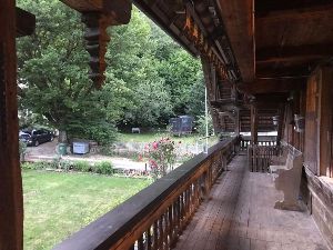 Laube und grossen Garten